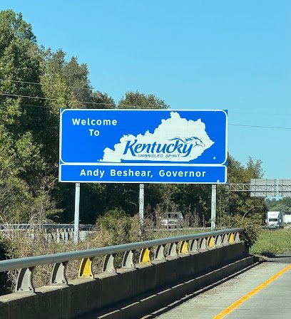 Kentucky Welcome Sign